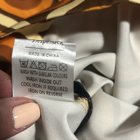 NWT Cider Retro Mod patterned skirt - Picture 7 of 8